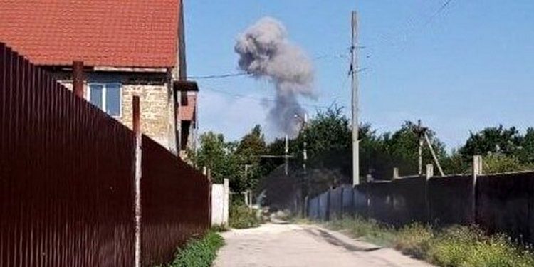 Вибух у Криму.