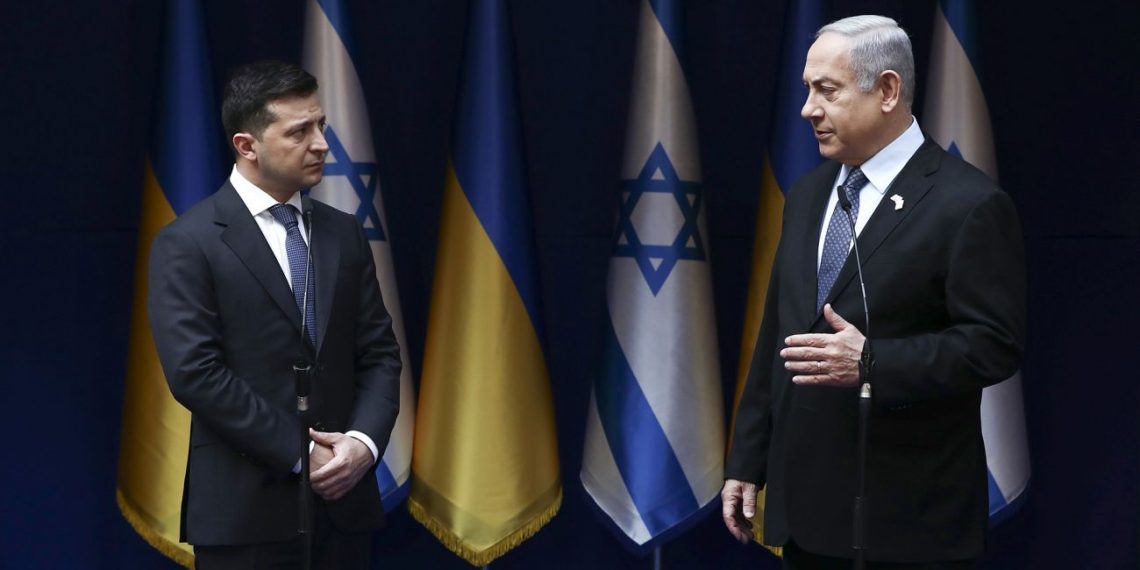 Володимир Зеленський та Біньямін Нетаньяху