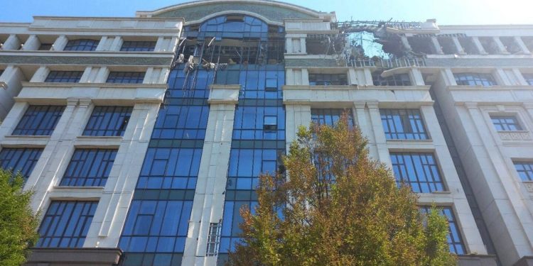 Удар по "адміністрації" Пушиліна у Донецьку 18 вересня