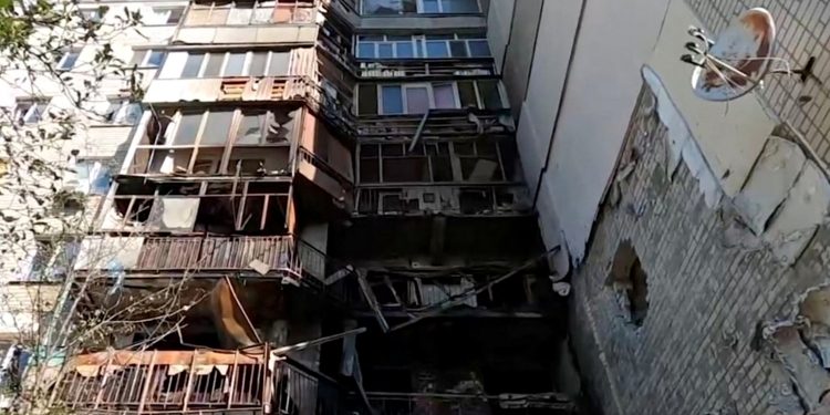 Обстріл Херсона.