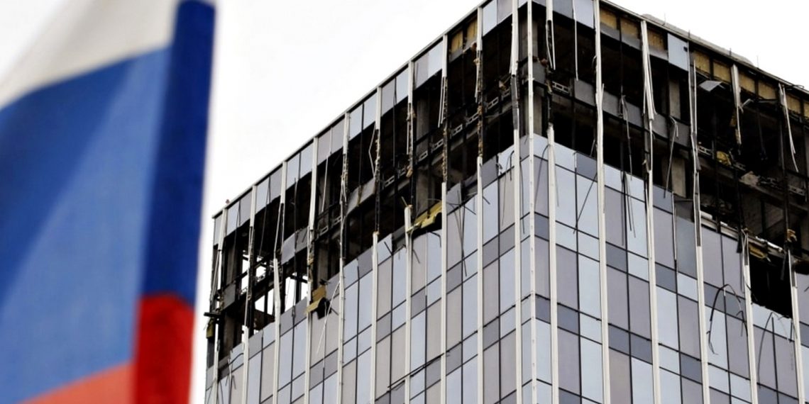 Руйнування в Москві.