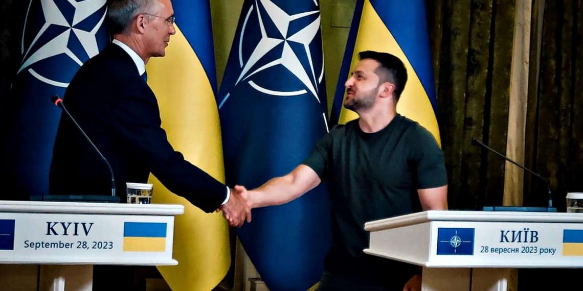 Столтенберг і Зеленський.