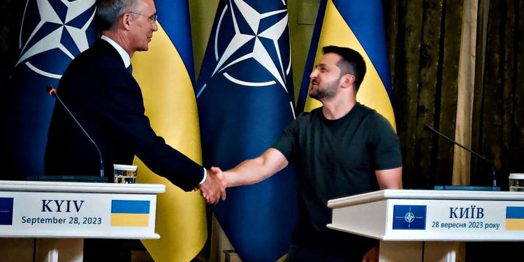 Столтенберг і Зеленський.