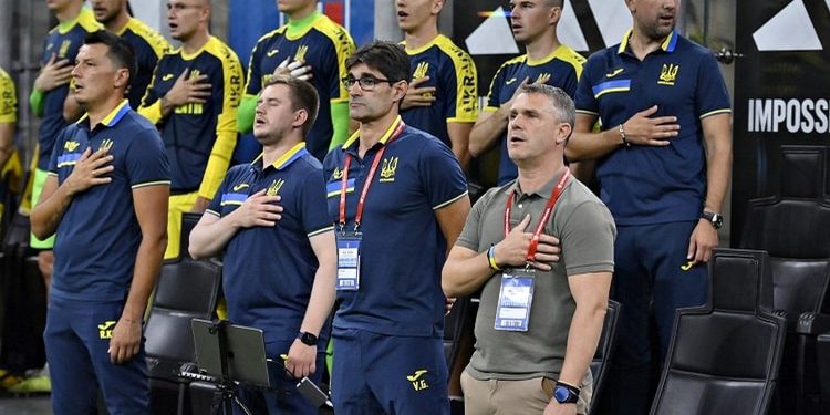 Ребров і його команда.