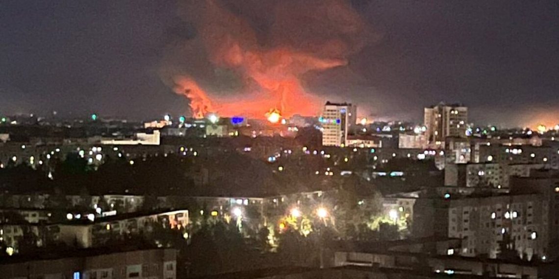 Псков у вогні.