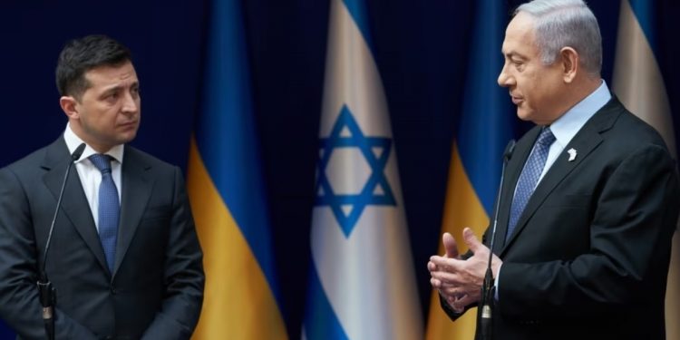 Володимир Зеленський та Біньямін Нетаньяху