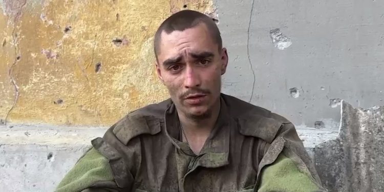 Російський окупант Євген Плахотьков