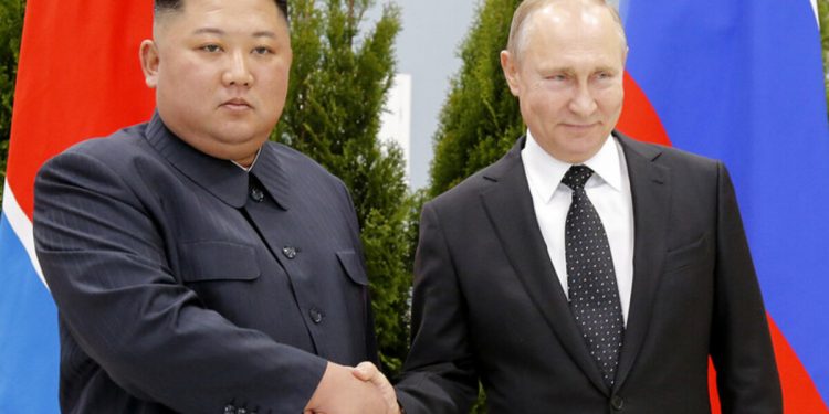 Путін та Кім Чен Ін