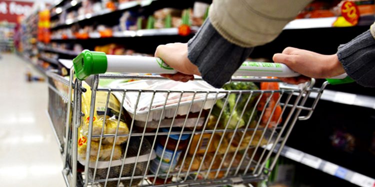 Візок супермаркету.