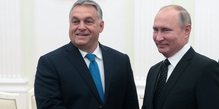 Віктор Орбан та Володимир Путін