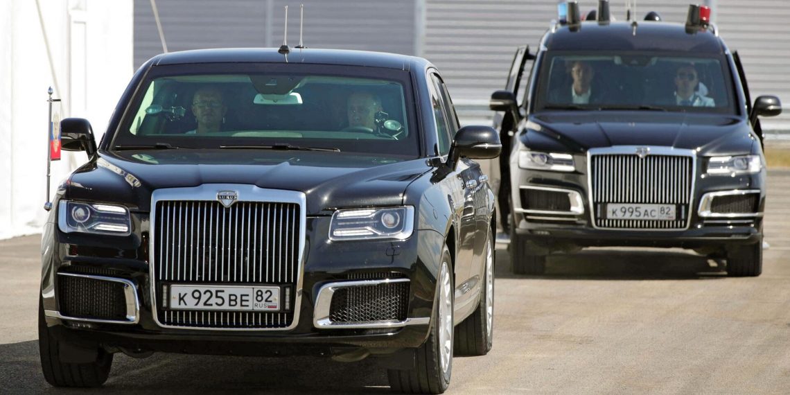 Кортеж Володимира Путіна