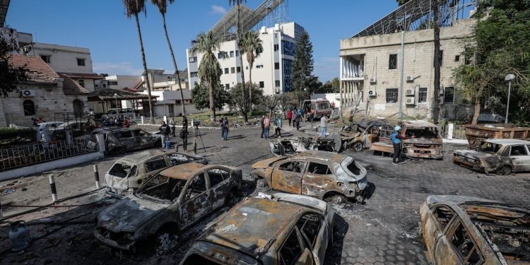 Лікарня у Секторі Газа після вибуху