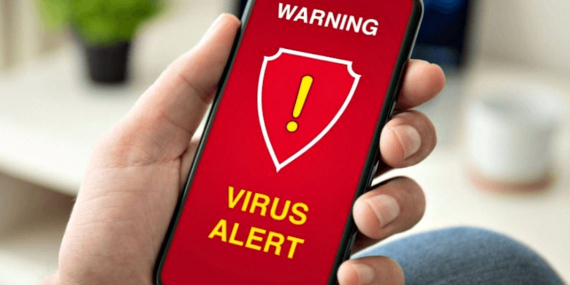 Вірус на смартфоні.