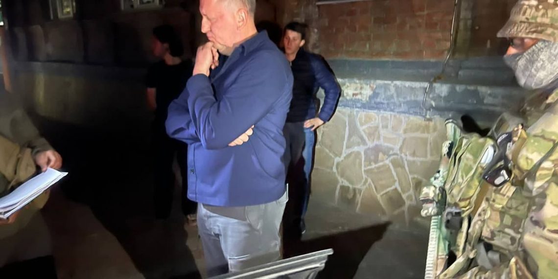 Затримання мера Сум Олександра Лисенка