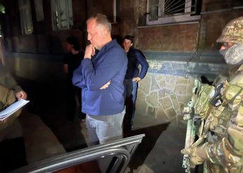 Затримання мера Сум Олександра Лисенка