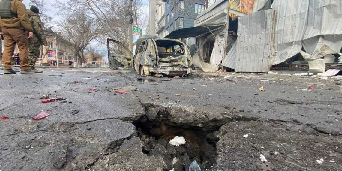 Обстріли Херсона.