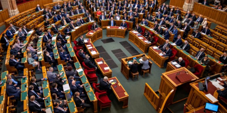 Парламент Угорщини.