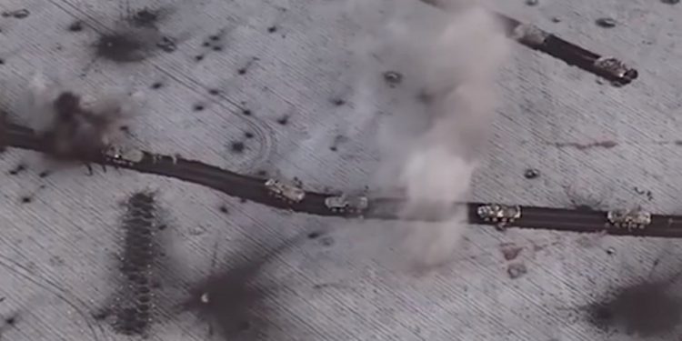 Знищення колони.