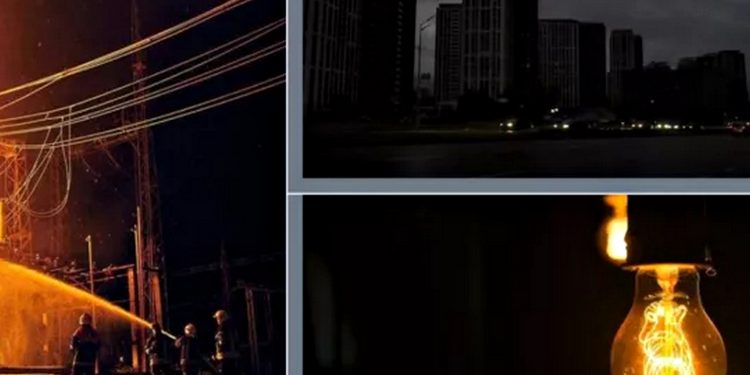 Відключення світла.