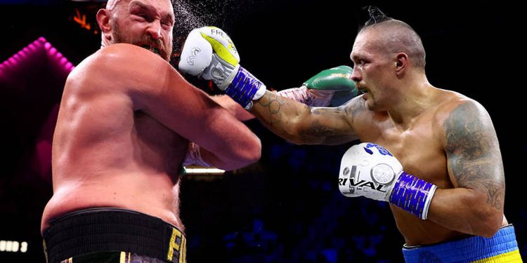 Ф'юрі та Усик.