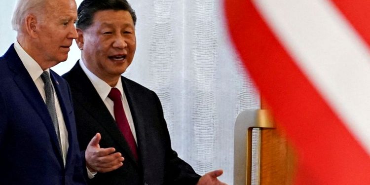 Джозеф Байден і Сі Цзіньпін.