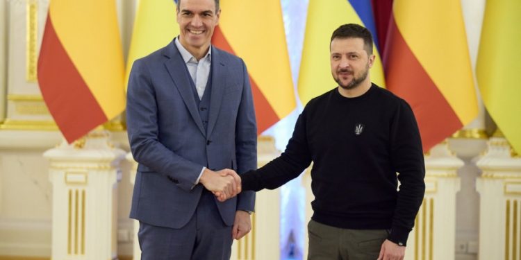 Педро Санчес і Володимир Зеленський