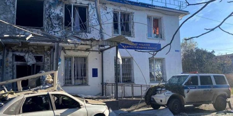 Удар по окупованому селу Ювілейне на Херсонщині