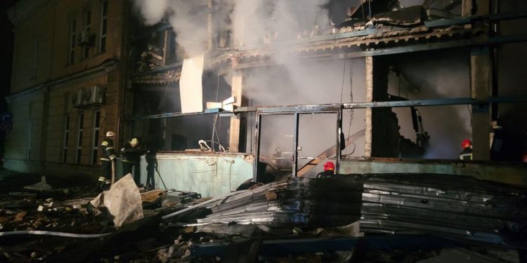 Ракетний удар по Одесі 6 листопада