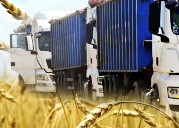 Вивезення зерна.