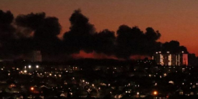 Вибух на електропідстанції у Литкаріно Московської області