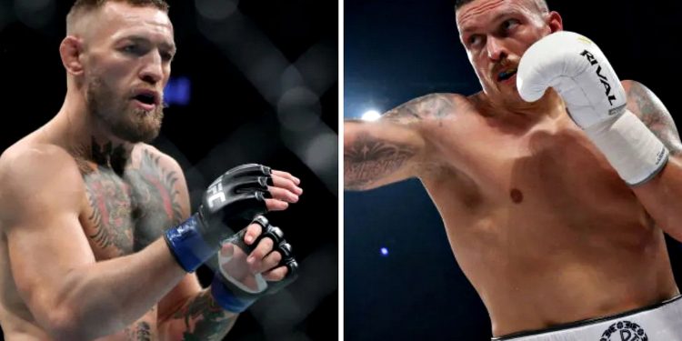 МакГрегор і Усик.