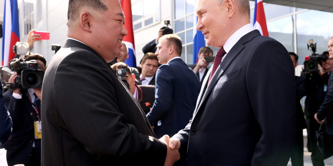 Путін і Кім Чен Ин