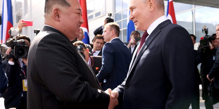 Путін і Кім Чен Ин