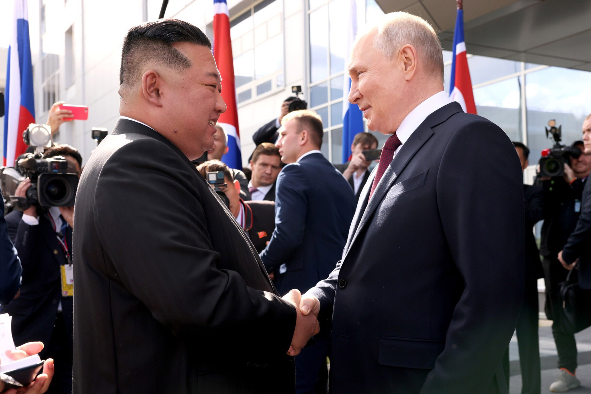 Путін і Кім Чен Ин
