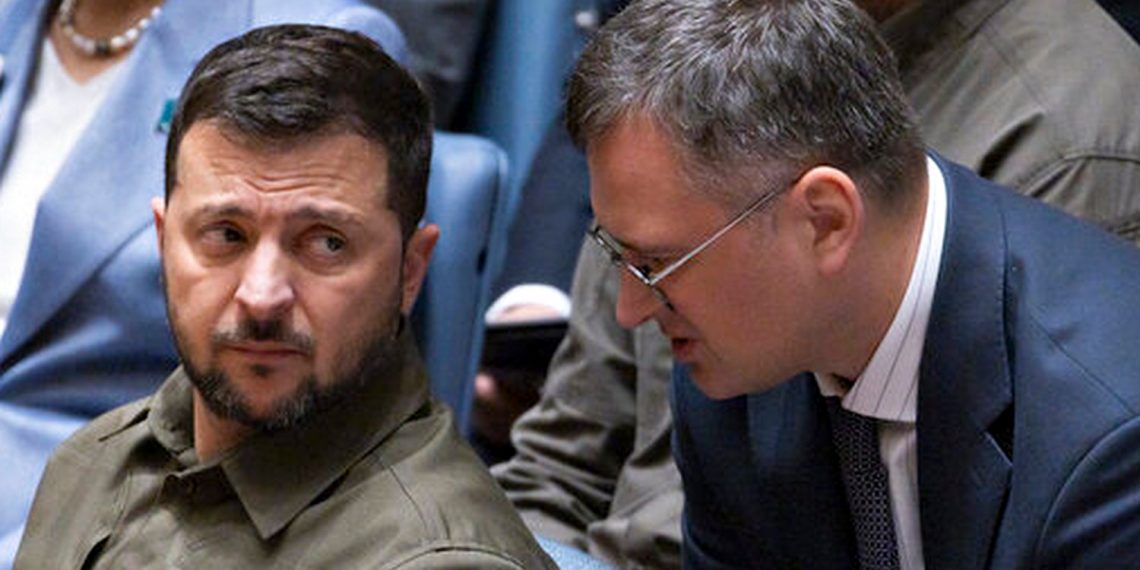 Зеленський та Кулеба.