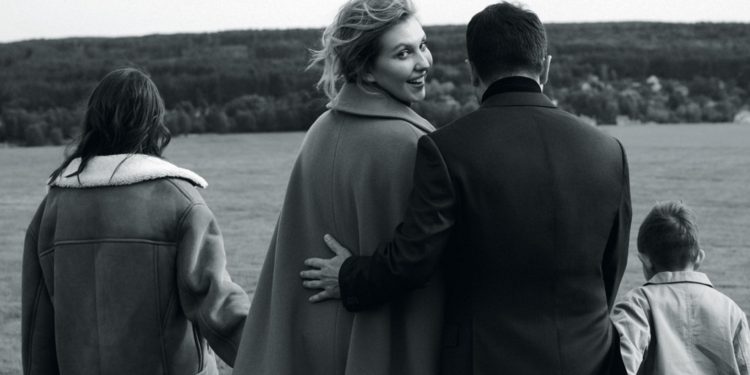 Володимир і Олена Зеленські з дітьми