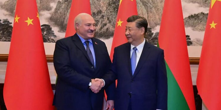 Олександр Лукашенко та Сі Цзіньпін