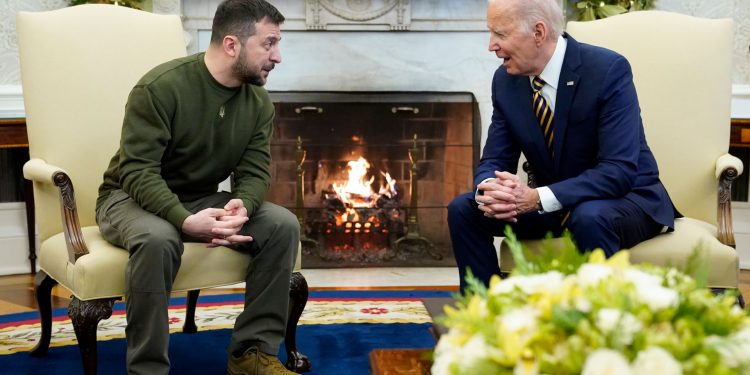Володимир Зеленський і Джо Байден