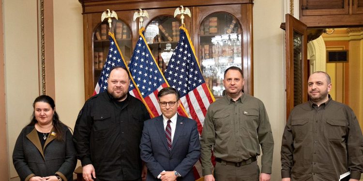 Стефанчук, Джонсон, Єрмак і Умєров.