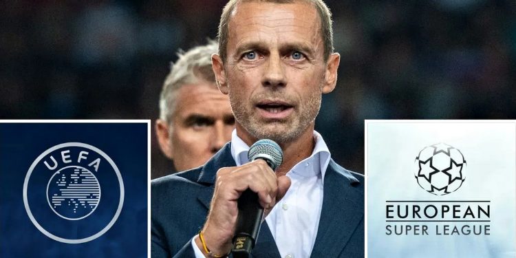 "Суперліга" проти УЄФА.