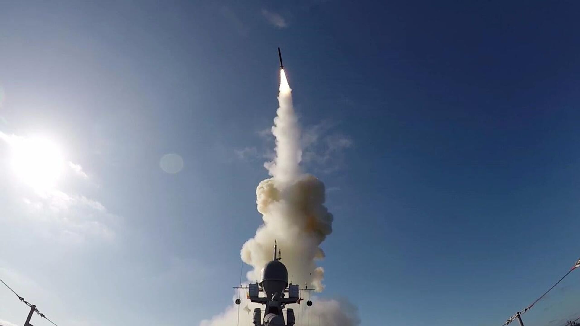 Запуск російської ракети
