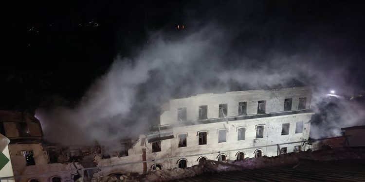 Ракетний удар ЗС РФ по Харкову 16 січня