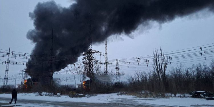 Атака на Донецьк 22 січня