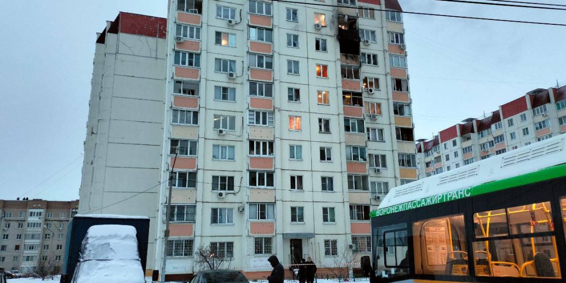 Атака БПЛА на Вороніж РФ 16 січня