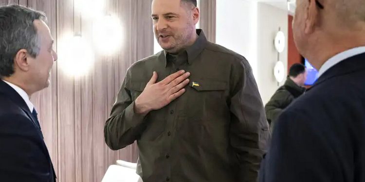 Андрій Єрмак у Давосі.