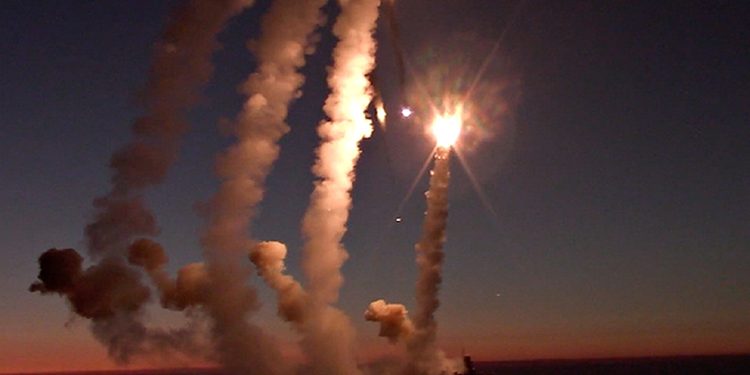 Запуск "Калібрів".