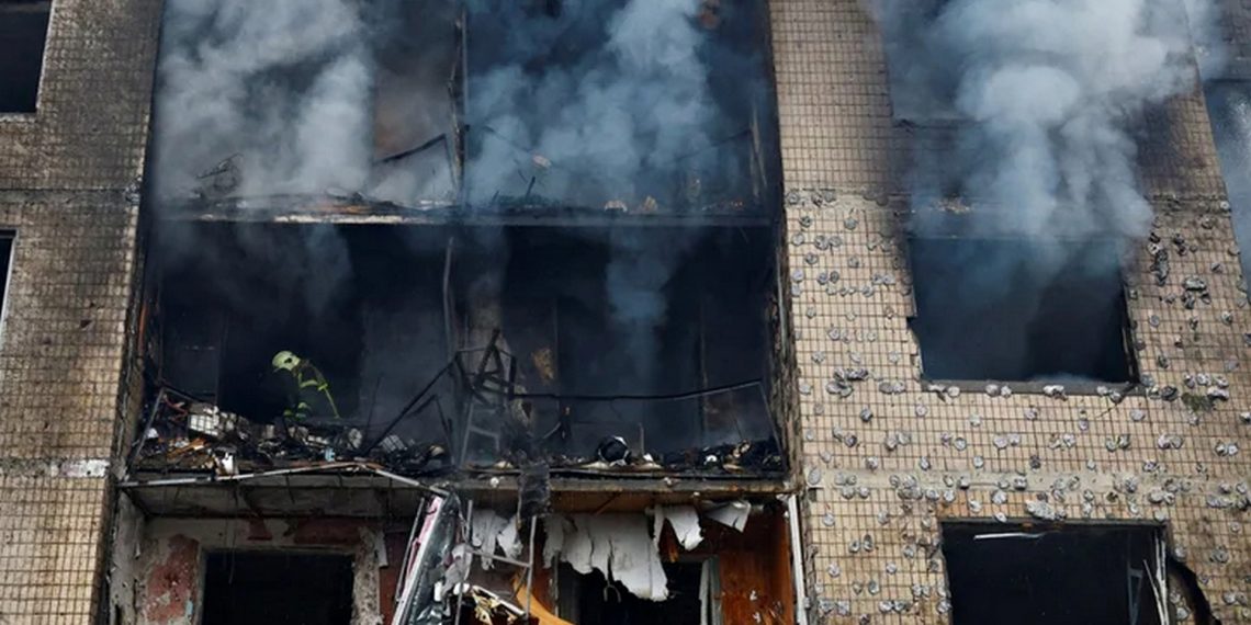 Руйнування в Києві.