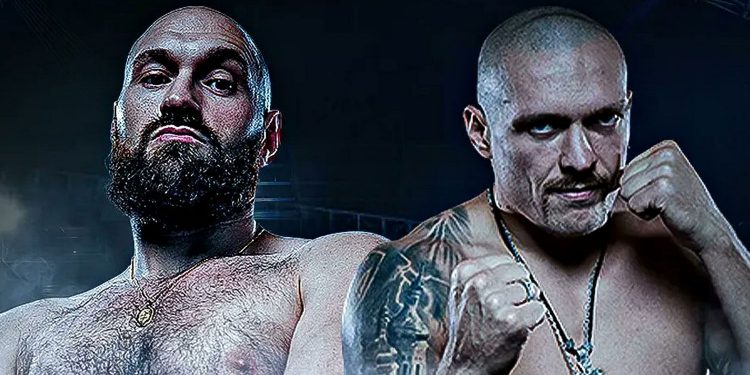 Ф'юрі та Усик.