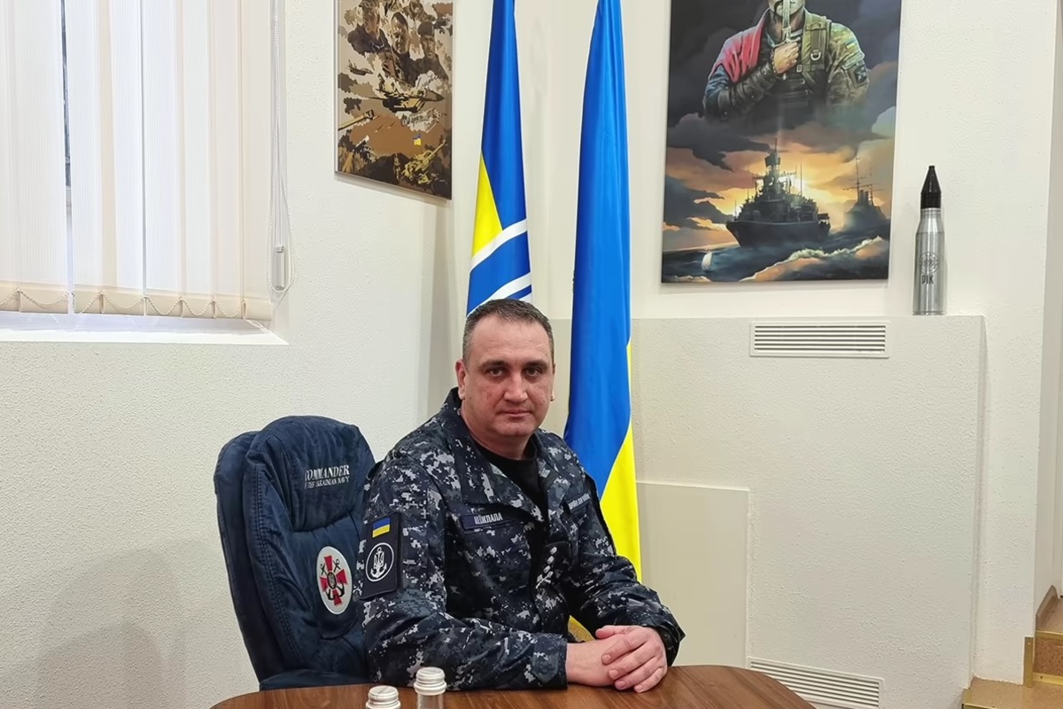 Командувач ВМС ВСУ Олексій Неїжпапа