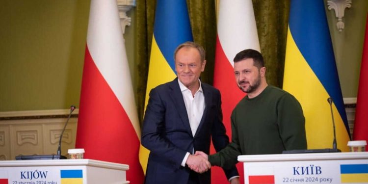 Зеленський і Туск